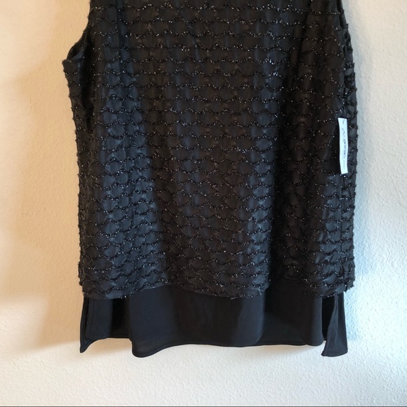 NWT black sparkle top - Picture 4 of 7